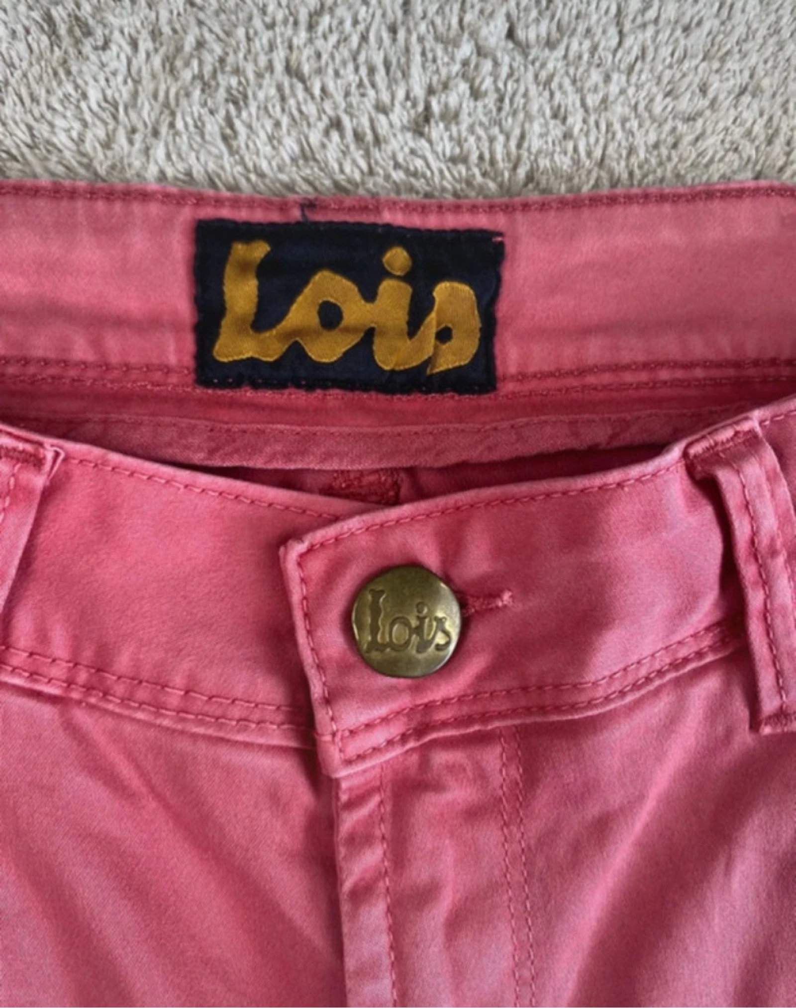 Lois Jeans Retos Rosa Vintage Y2K Tamanho 30 (EU 40) – photo 12